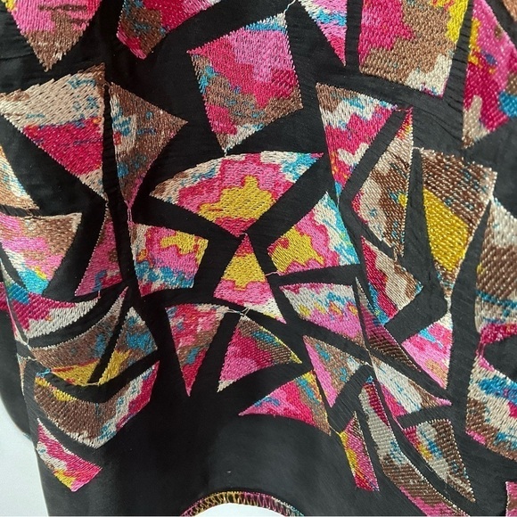 Yumi Kim Embroidered Geometric Dress size 6/8 - Picture 3 of 13